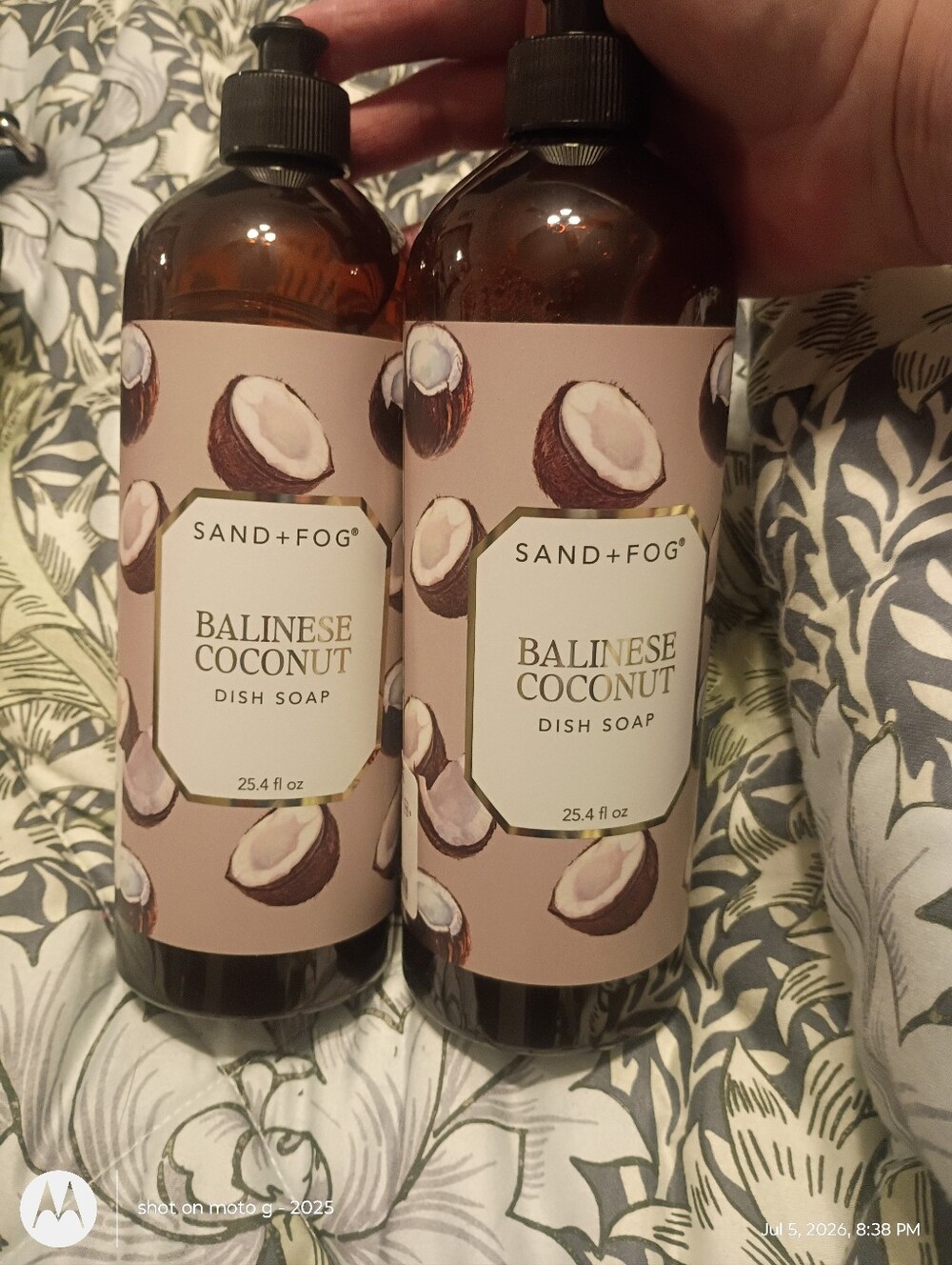 New sand + fog Balinese Coconut dish soaps (2)